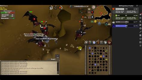 osrs black demons taverly dungeon.